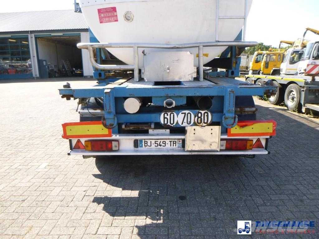 Asca 3-axle container trailer 20-30 ft + ADR Kontajnerové návesy