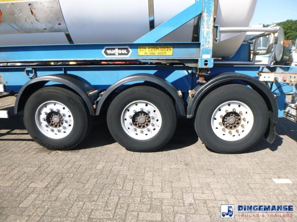 Asca 3-axle container trailer 20-30 ft + ADR Kontajnerové návesy