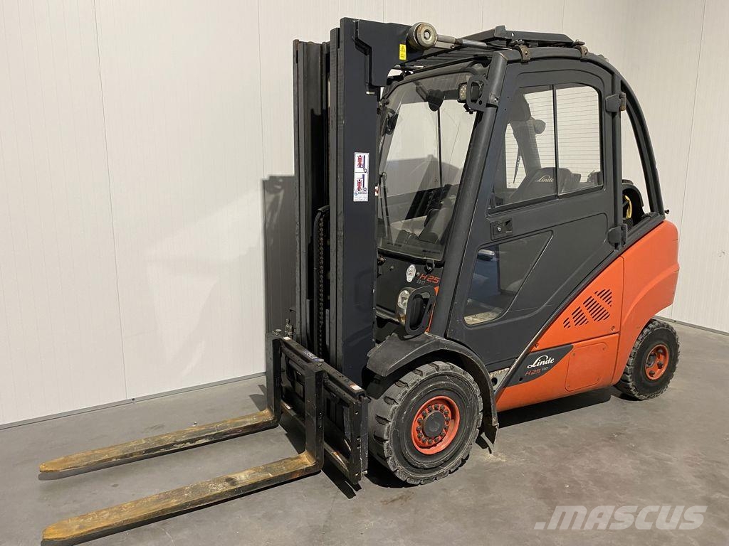 Linde H25T-393 Περονοφόρα ανυψωτικά κλαρκ με φυσικό αέριο LPG