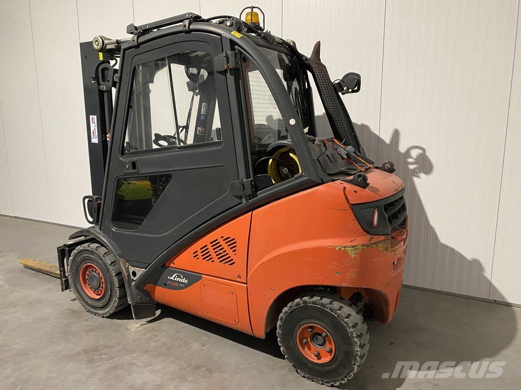 Linde H25T-393 Περονοφόρα ανυψωτικά κλαρκ με φυσικό αέριο LPG