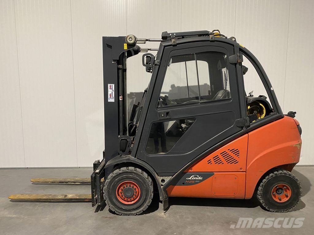 Linde H25T-393 Περονοφόρα ανυψωτικά κλαρκ με φυσικό αέριο LPG