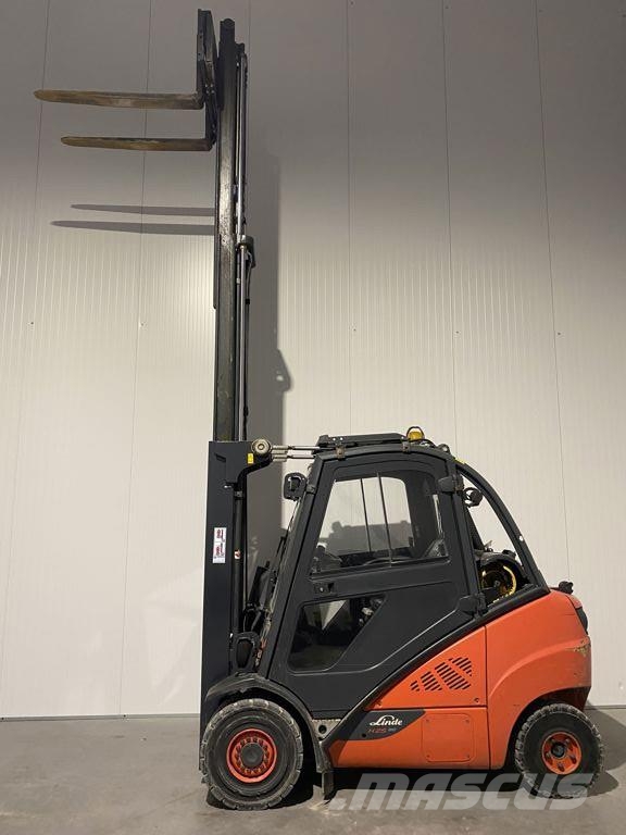 Linde H25T-393 Περονοφόρα ανυψωτικά κλαρκ με φυσικό αέριο LPG