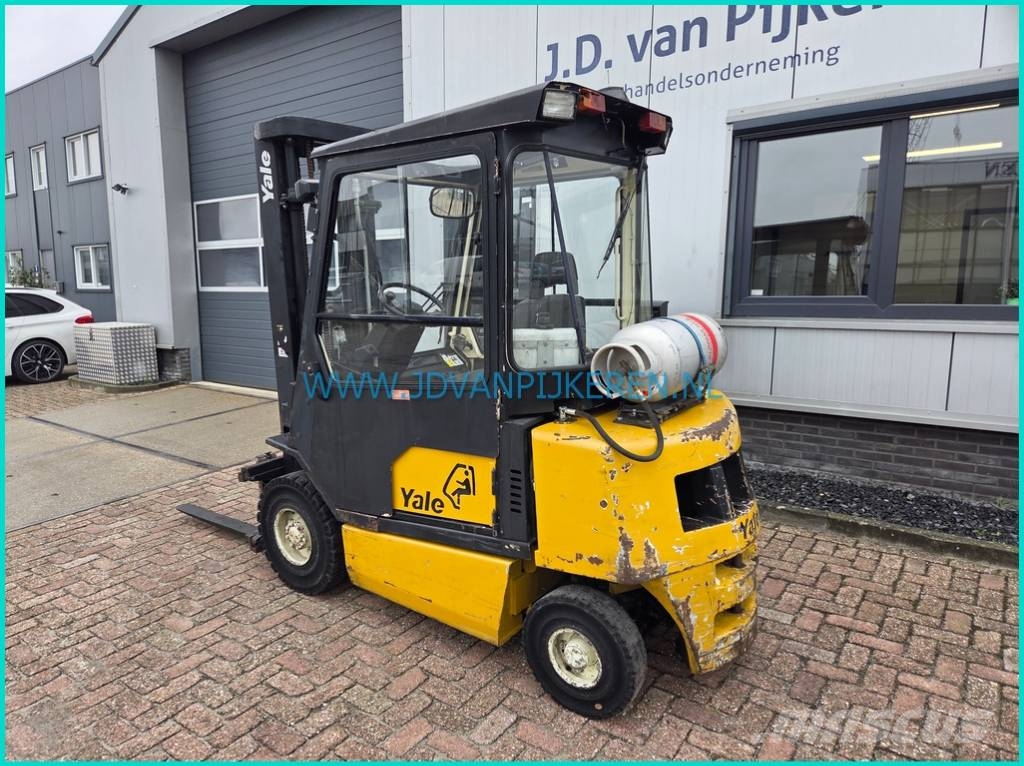 Yale GLP25TF 2.5t triplex5.25m+sideshift+cabin Plinski viljuškari