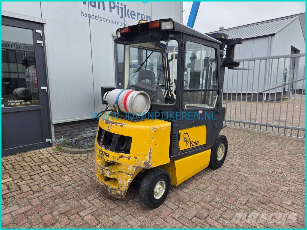 Yale GLP25TF 2.5t triplex5.25m+sideshift+cabin Plinski viljuškari
