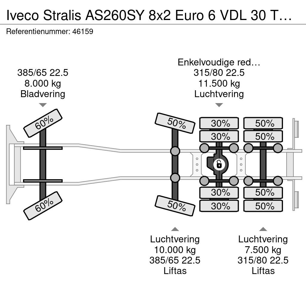 Iveco Stralis AS260SY 8x2 Euro 6 VDL 30 Ton kabelsysteem Грузовики-Мультилифты