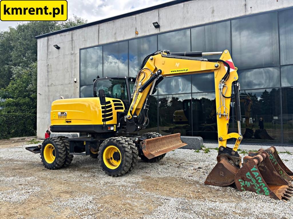 Yanmar B95W KOPARKA KOŁOWA 2020R. MTH: 2614 | KOMATSU PW Escavatori gommati
