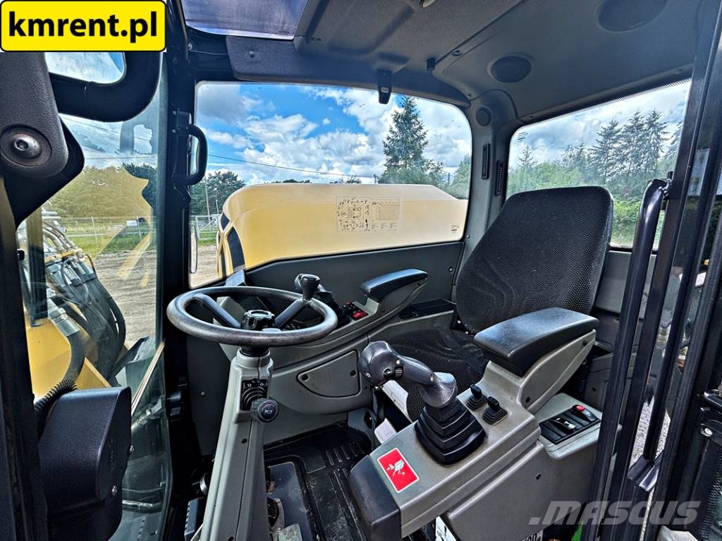 Yanmar B95W KOPARKA KOŁOWA 2020R. MTH: 2614 | KOMATSU PW Escavatori gommati