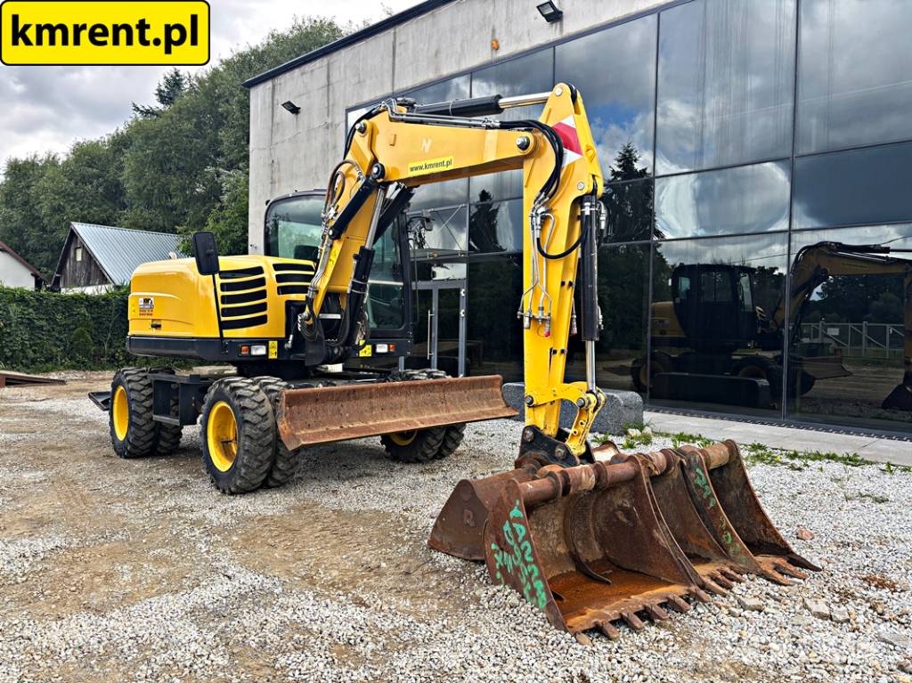 Yanmar B95W KOPARKA KOŁOWA 2020R. MTH: 2614 | KOMATSU PW Escavatori gommati