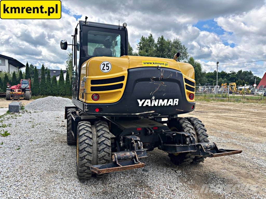 Yanmar B95W KOPARKA KOŁOWA 2020R. MTH: 2614 | KOMATSU PW Escavatori gommati