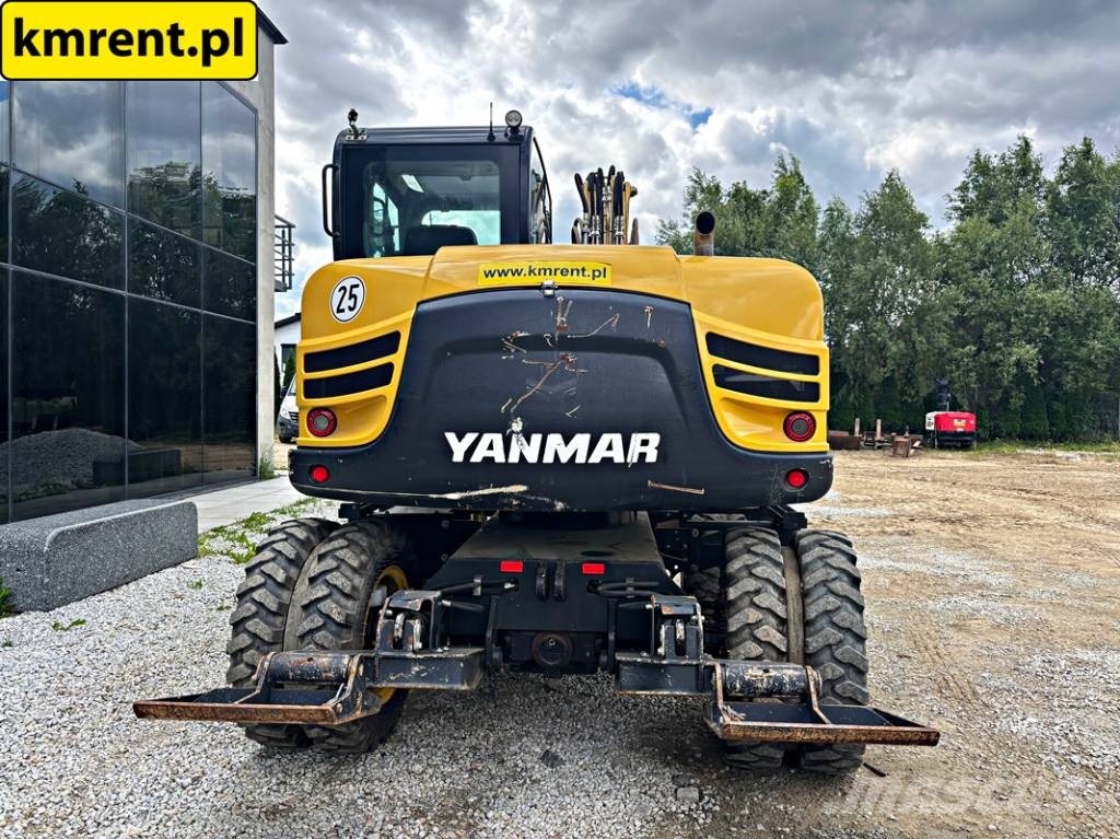 Yanmar B95W KOPARKA KOŁOWA 2020R. MTH: 2614 | KOMATSU PW Escavatori gommati