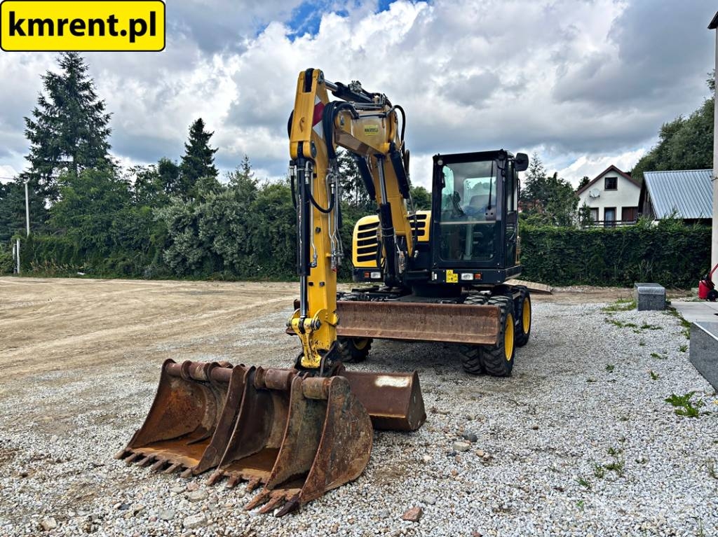 Yanmar B95W KOPARKA KOŁOWA 2020R. MTH: 2614 | KOMATSU PW Escavatori gommati