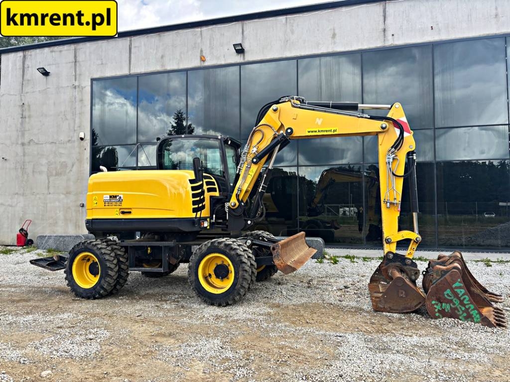 Yanmar B95W KOPARKA KOŁOWA 2020R. MTH: 2614 | KOMATSU PW Escavatori gommati