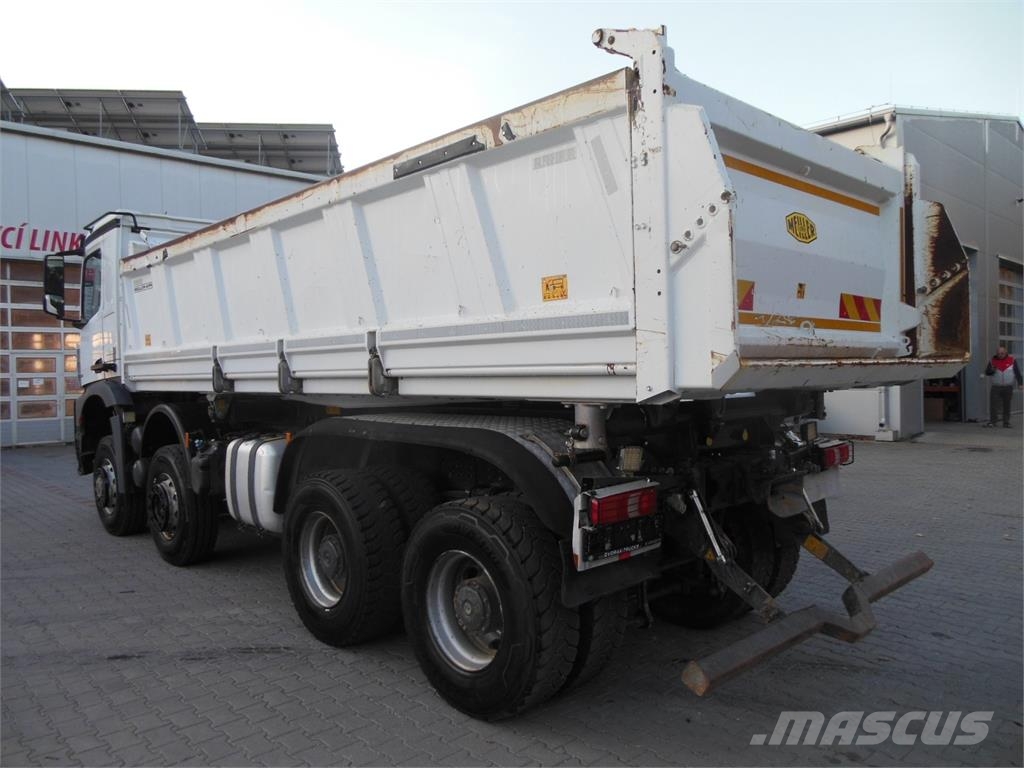Mercedes-Benz Mercedes Benz 4151 Arocs, 8x6, Meiller, Bordmatic, Kipper