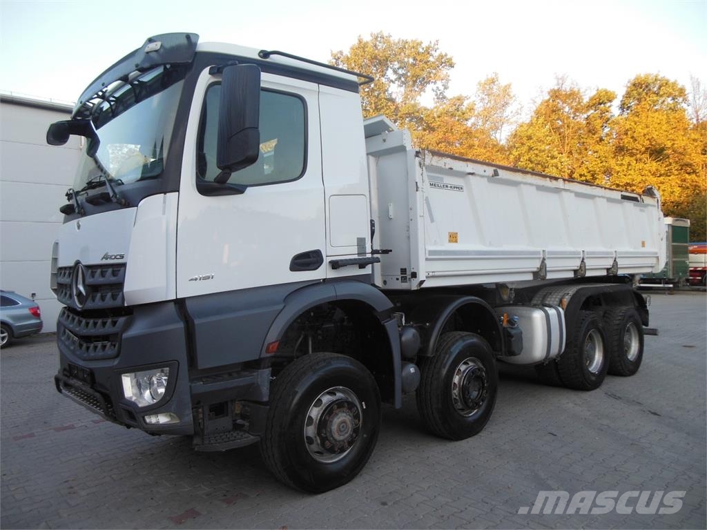 Mercedes-Benz Mercedes Benz 4151 Arocs, 8x6, Meiller, Bordmatic, Kipper