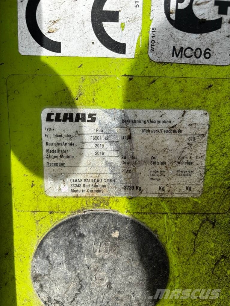 CLAAS Disco 9200 Segadoras