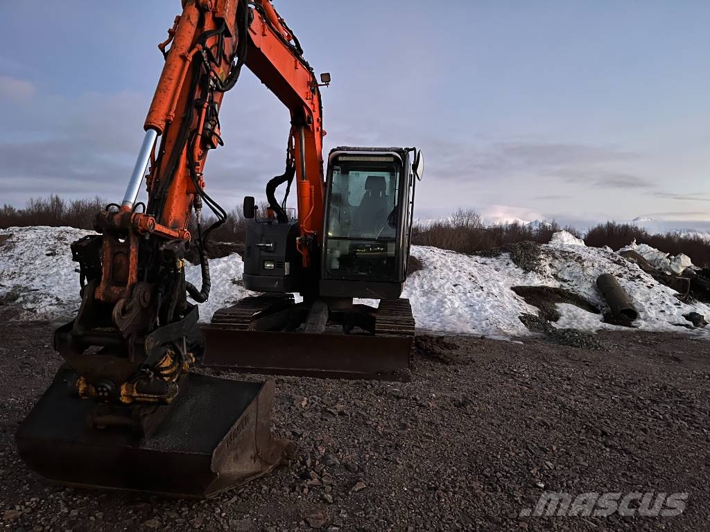 Hitachi ZX 85 US-5 A, 2016, Tverrlandet, Nordland, Norway - Used
