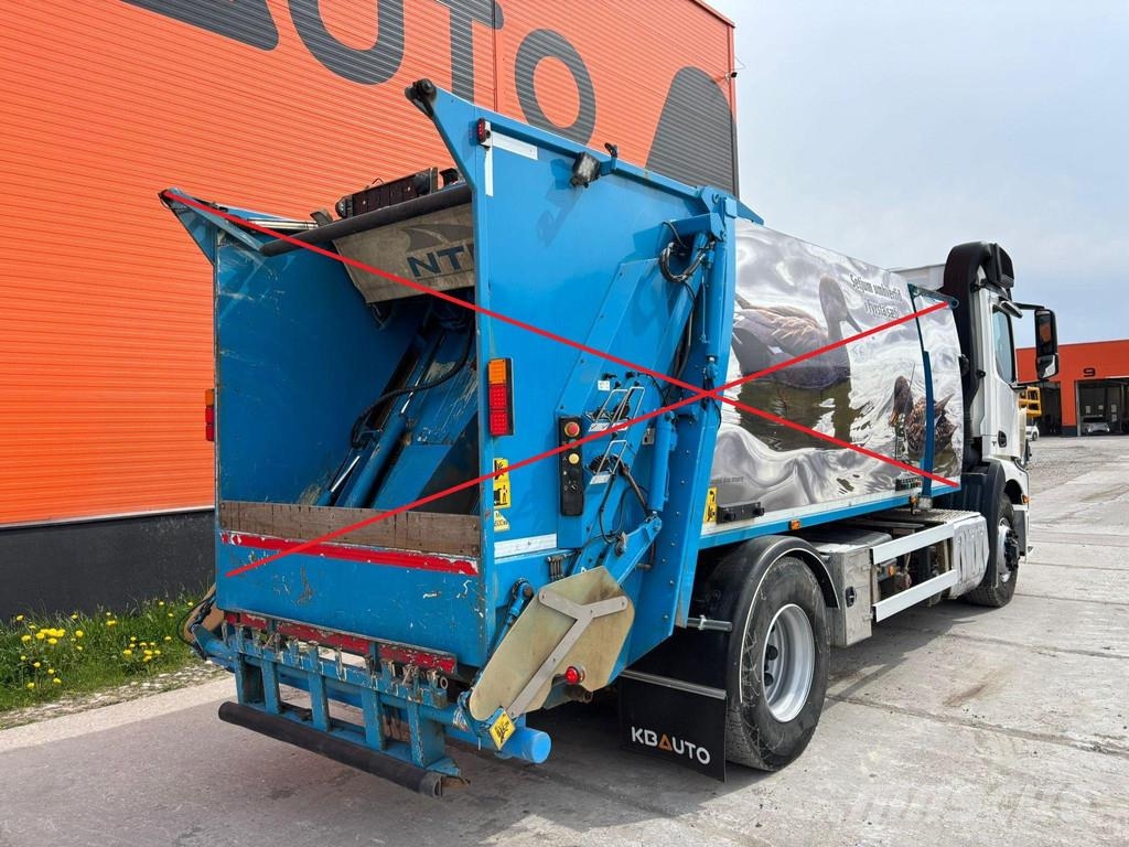 Mercedes-Benz Antos 1636 4x4 HYDRODRIVE FOR SALE AS CHASSIS Chassis Cab trucks
