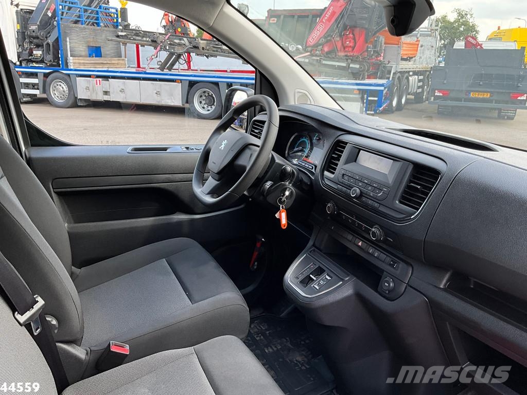 Peugeot E-Expert 100% elektrisch kippende zijlader Waste trucks
