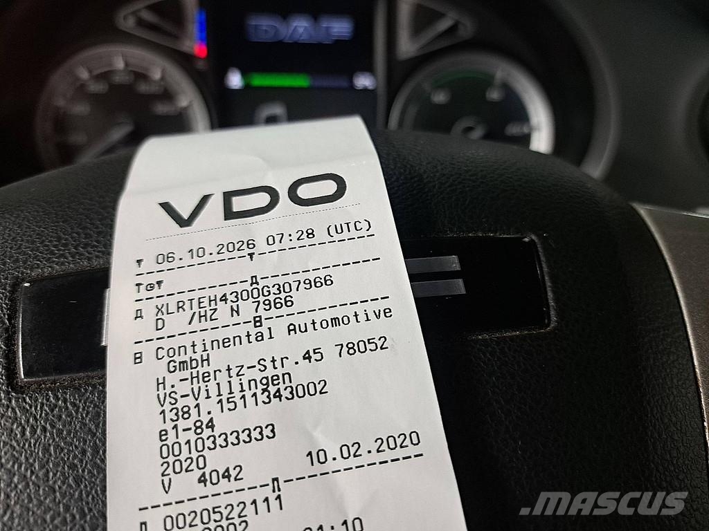 DAF XF 480 717tkm Motrici e Trattori Stradali