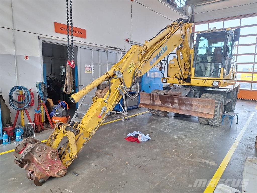 Komatsu PW 148 - 8 4X4 Stavebnictví - ostatní