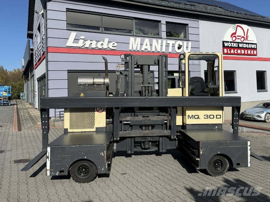 Hubtex MQ30D Trawersa, przesuw boczny, 507 mth ! 4-way reach trucks