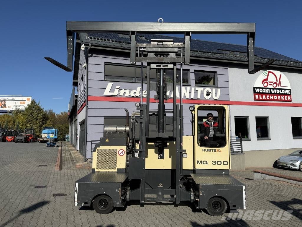 Hubtex MQ30D Trawersa, przesuw boczny, 507 mth ! 4-way reach trucks