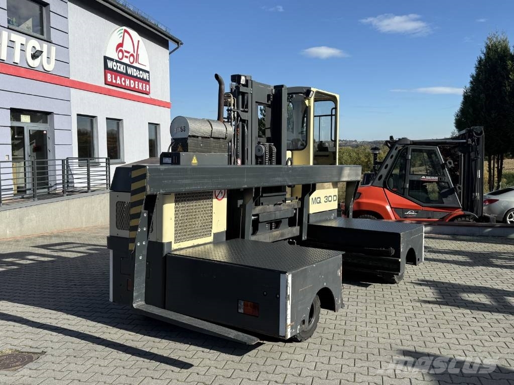 Hubtex MQ30D Trawersa, przesuw boczny, 507 mth ! 4-way reach trucks