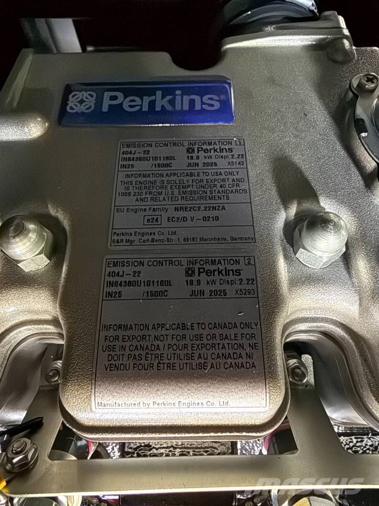 Perkins 404J-22G - 22 kVA - Stage V Genset - DPX-19906 Dizelski agregati