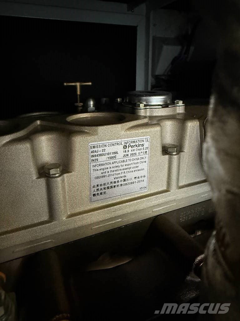 Perkins 404J-22G - 22 kVA - Stage V Genset - DPX-19906 Dizelski agregati