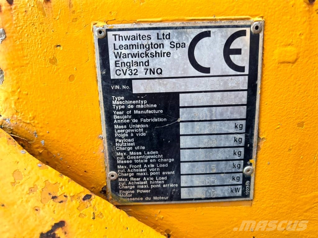 Twaites MACH665 Dumpers articolati