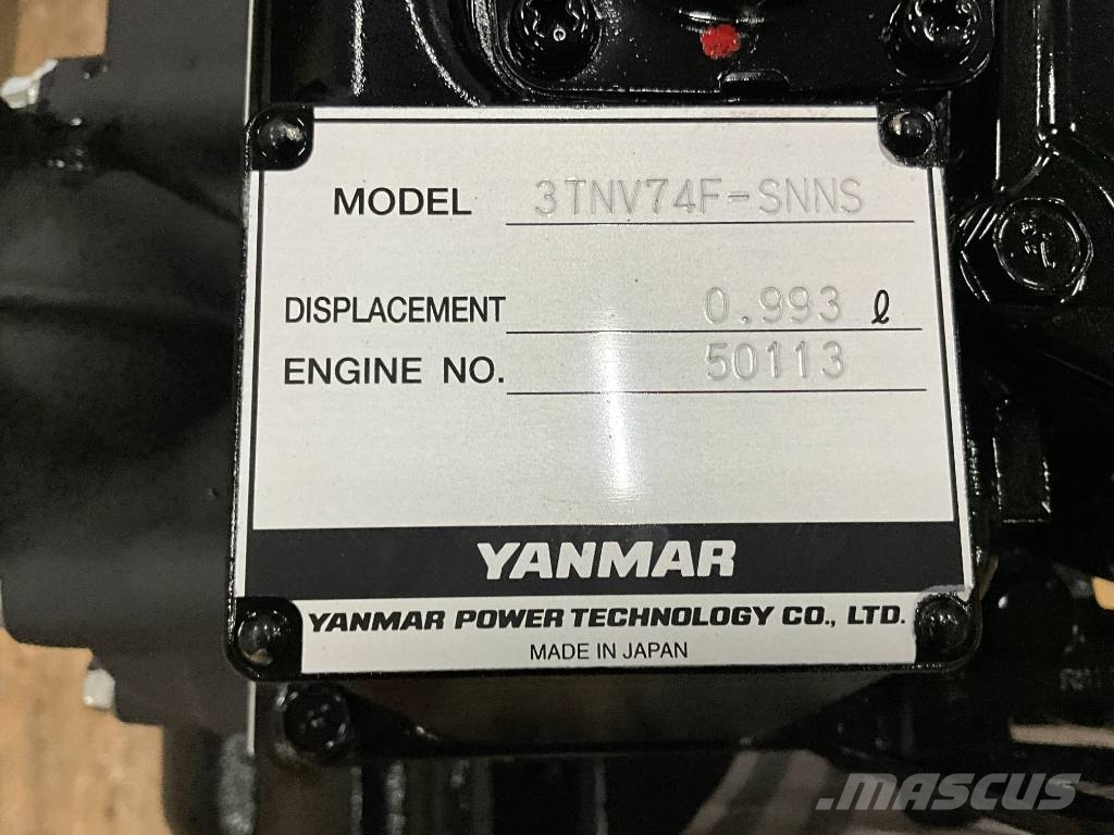 Yanmar 3TNV74F UNUSED Engines