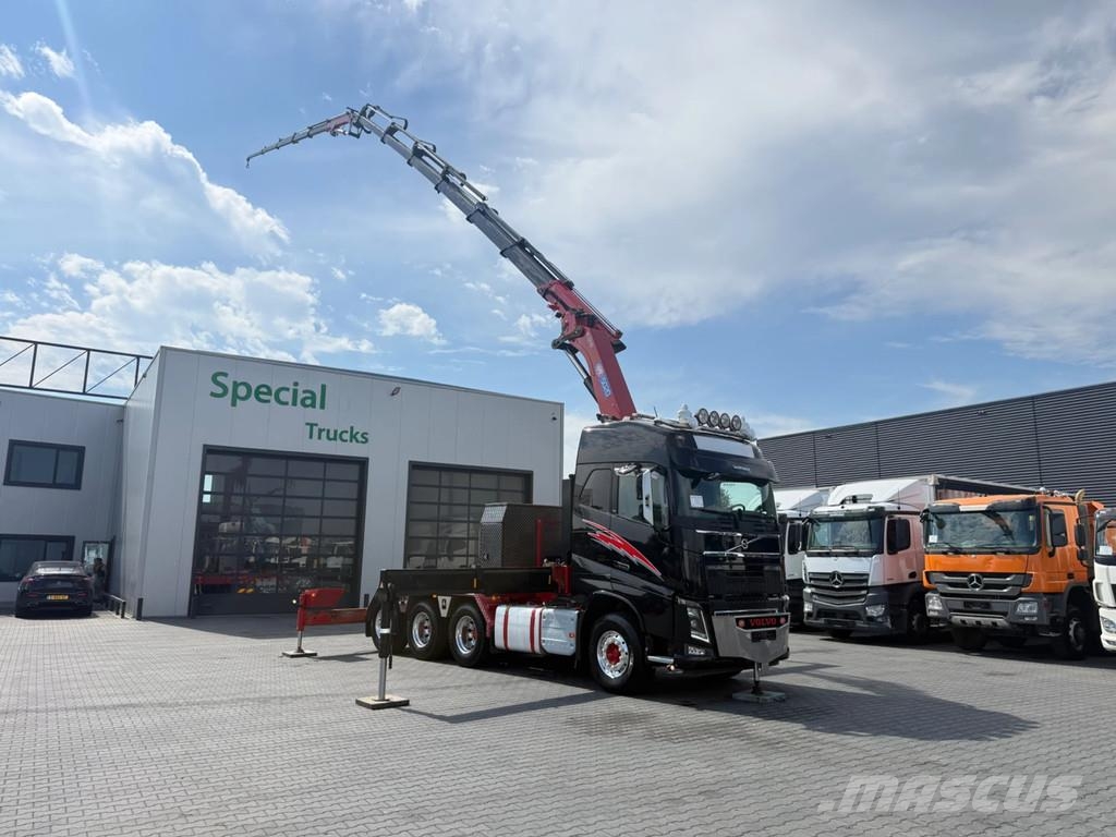 Volvo FH 16.750 FH 8x4*4 / Retarder + HMF 5020-K6 + Flyj Kranen voor alle terreinen