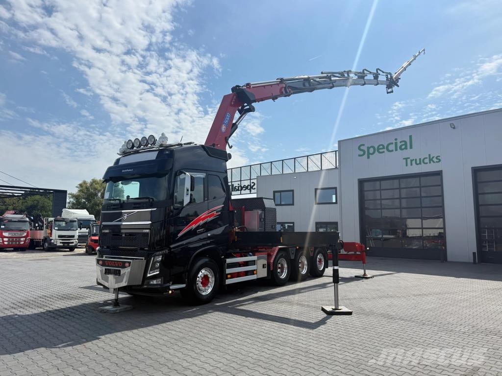 Volvo FH 16.750 FH 8x4*4 / Retarder + HMF 5020-K6 + Flyj Kranen voor alle terreinen