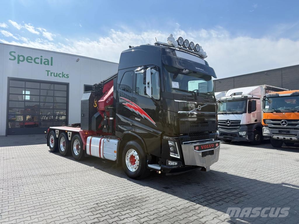 Volvo FH 16.750 FH 8x4*4 / Retarder + HMF 5020-K6 + Flyj Kranen voor alle terreinen