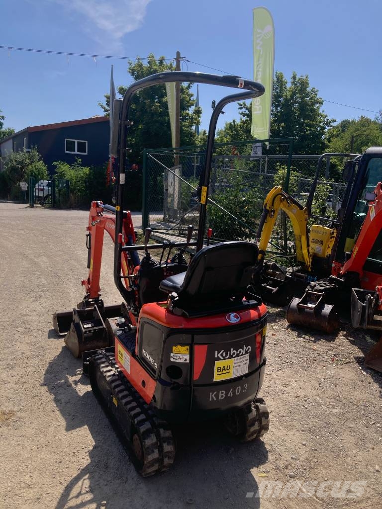 Kubota Kompaktbagger K 008-5 VHG Kāpurķēžu ekskavatori