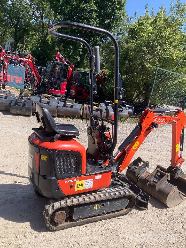 Kubota Kompaktbagger K 008-5 VHG Kāpurķēžu ekskavatori