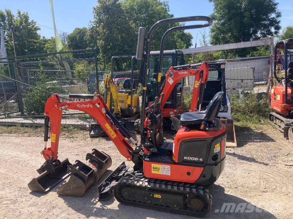 Kubota Kompaktbagger K 008-5 VHG Kāpurķēžu ekskavatori