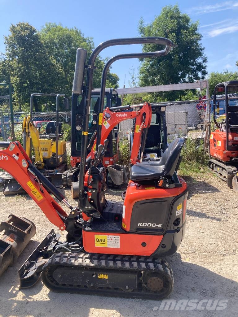 Kubota Kompaktbagger K 008-5 VHG Kāpurķēžu ekskavatori