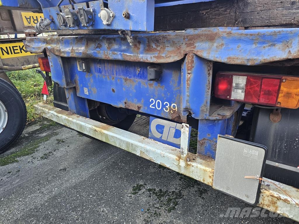 MKF Metallbau CS 20 / STEEL SUSPENSION/ ROR DRUM. Containerchassis