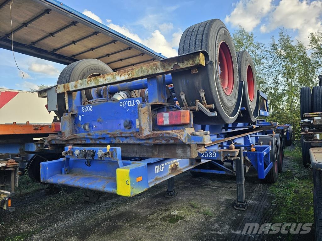 MKF Metallbau CS 20 / STEEL SUSPENSION/ ROR DRUM. Containerchassis