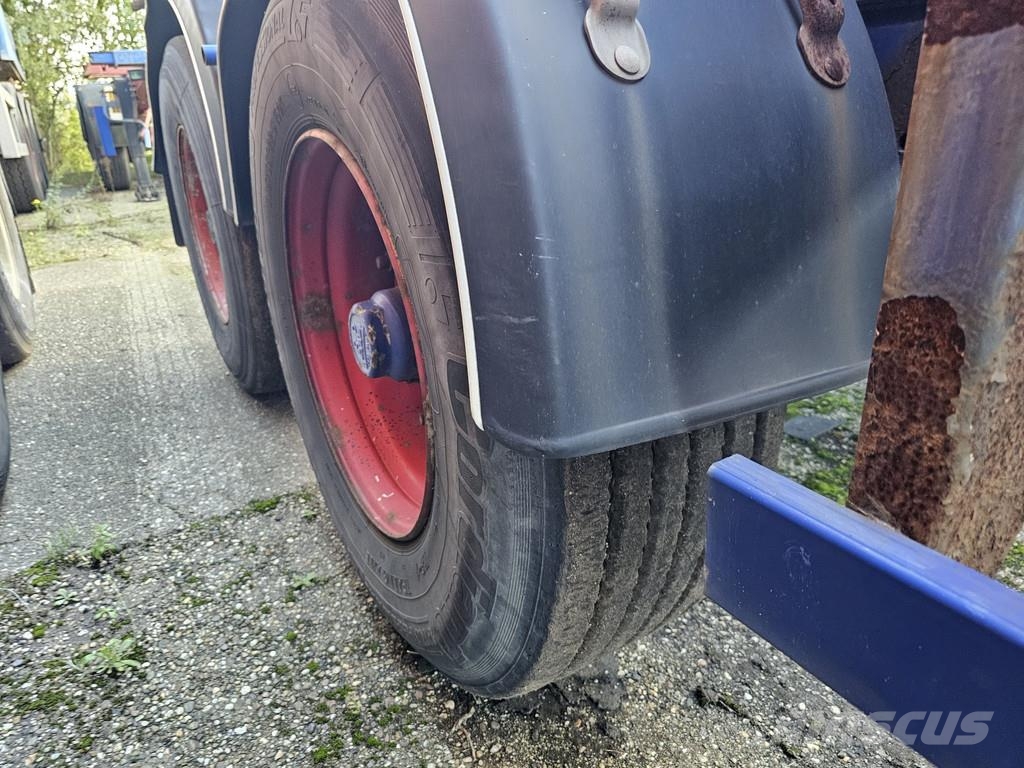 MKF Metallbau CS 20 / STEEL SUSPENSION/ ROR DRUM. Containerchassis