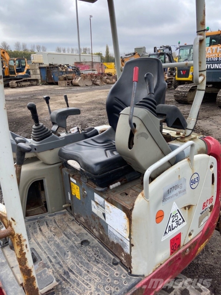 Takeuchi TB 216 Mini bageri < 7t