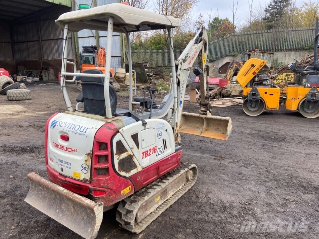 Takeuchi TB 216 Mini bageri < 7t