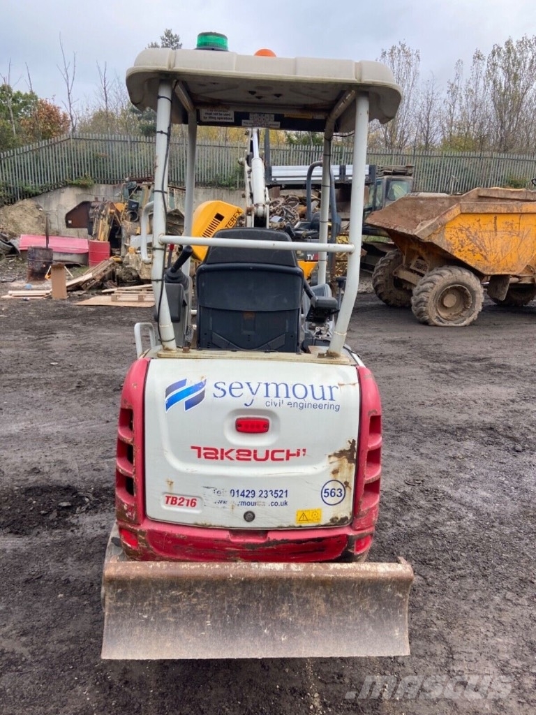 Takeuchi TB 216 Mini bageri < 7t