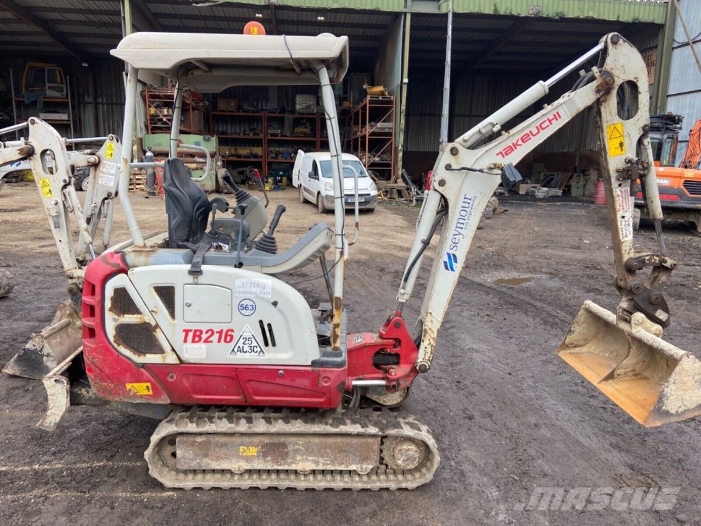 Takeuchi TB 216 Mini bageri < 7t