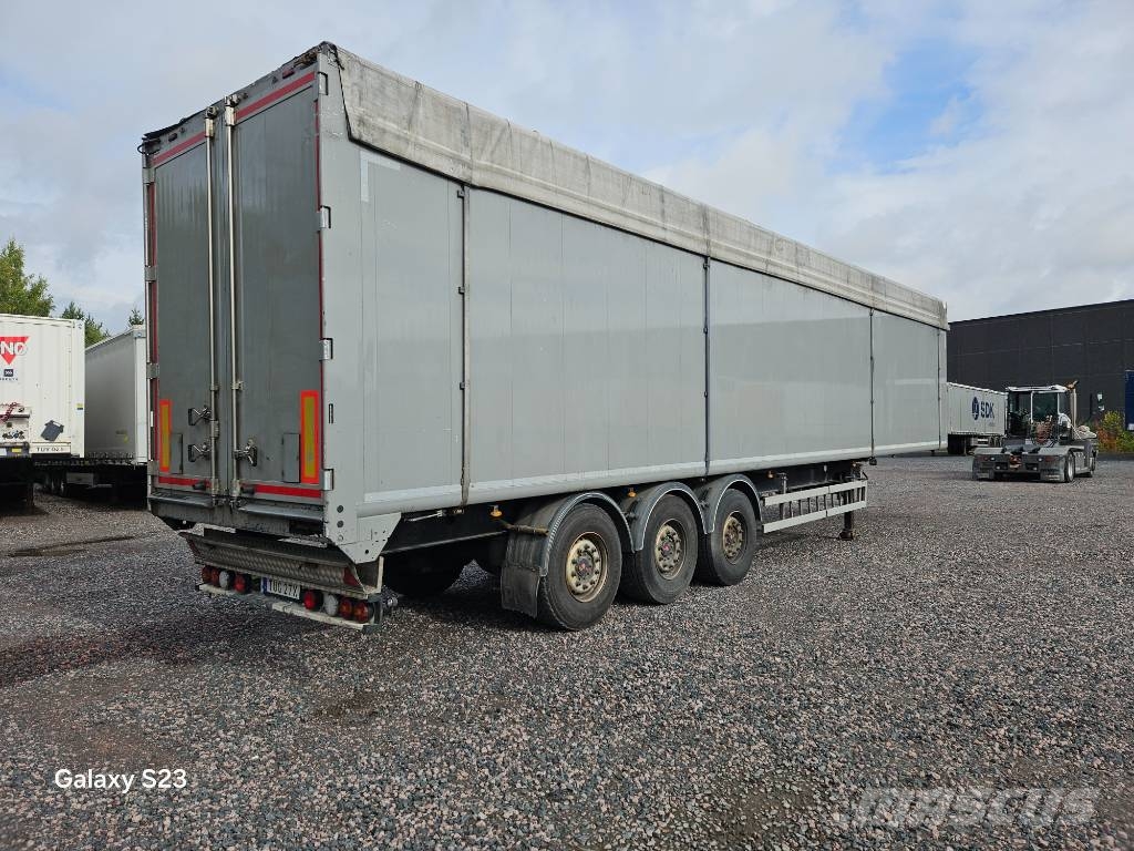 Kraker MOVING FLOOR OPENSIDE Schubbodenauflieger