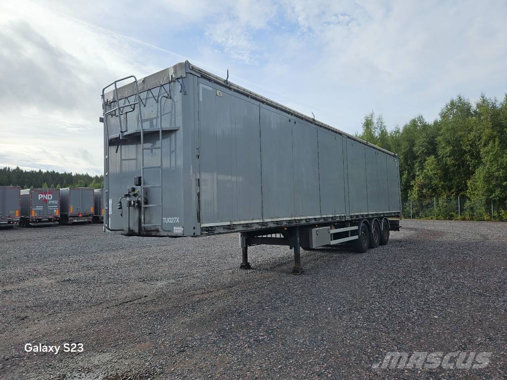 Kraker MOVING FLOOR OPENSIDE Schubbodenauflieger