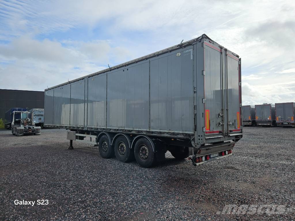 Kraker MOVING FLOOR OPENSIDE Schubbodenauflieger