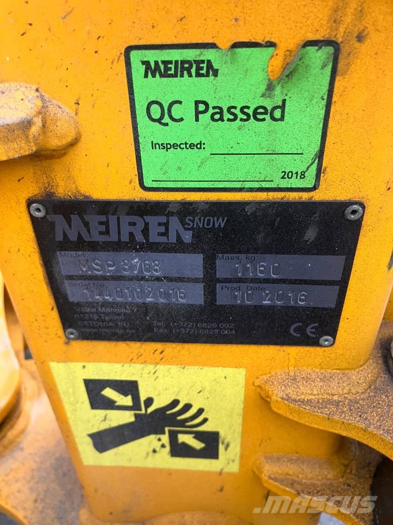 Meiren MSP 3703 Снігоочищувальні ножі та плуги