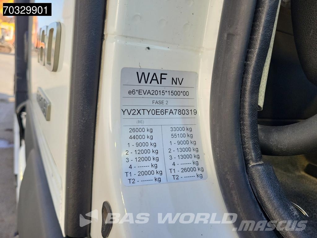 Volvo FMX 460 6X6 14m3 tipper WAF Wechselsystem Trekker Savivarčių priekabų vilkikai